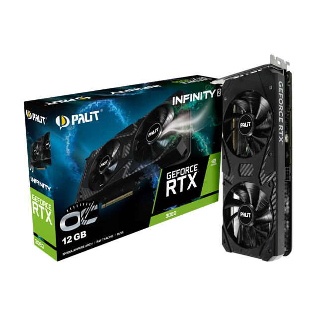 Palit GeForce RTX 3060 Infinity 2 OC NVIDIA 12 GB GDDR6